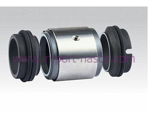Mechanical seal model IN0280.804.QQVGG, a double tandem cartridge seal, featuring a 28mm shaft diameter and silicon carbide rotating and stationary faces.